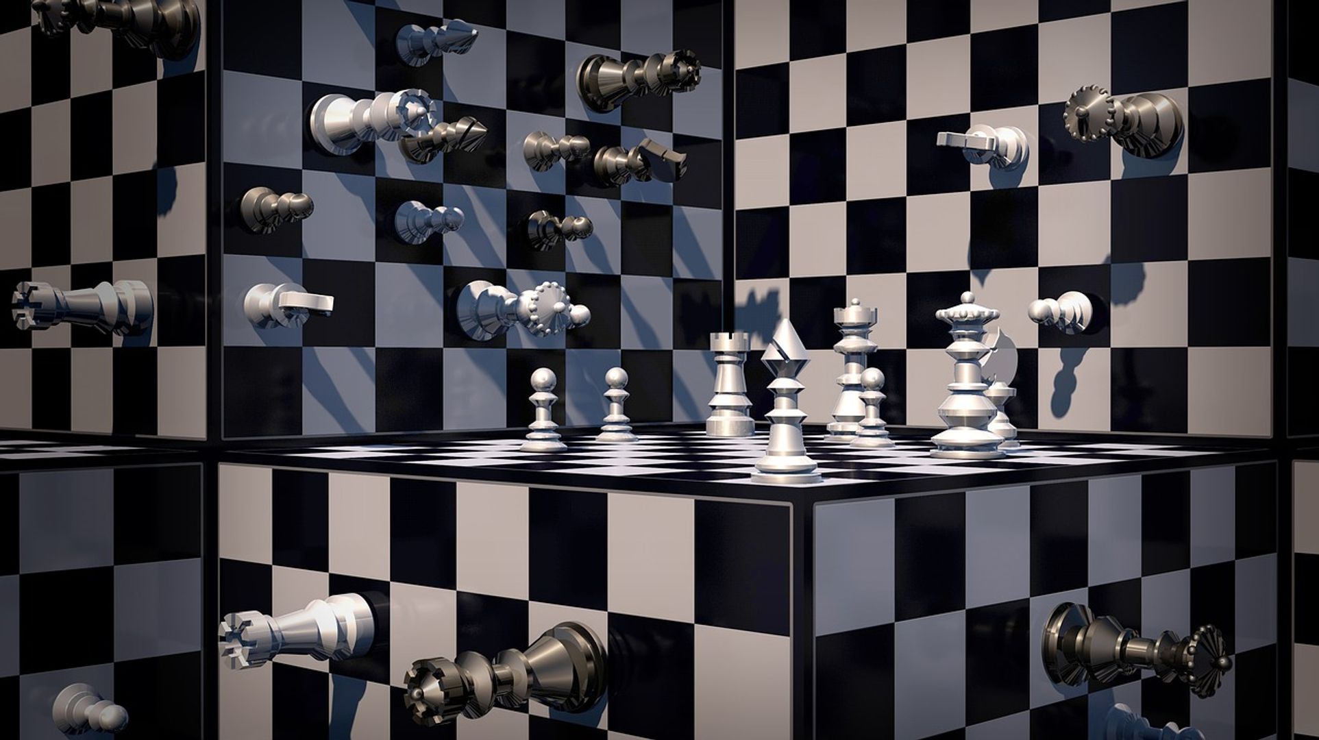 Vidím mřížku / šachovnici. Co to znamená?